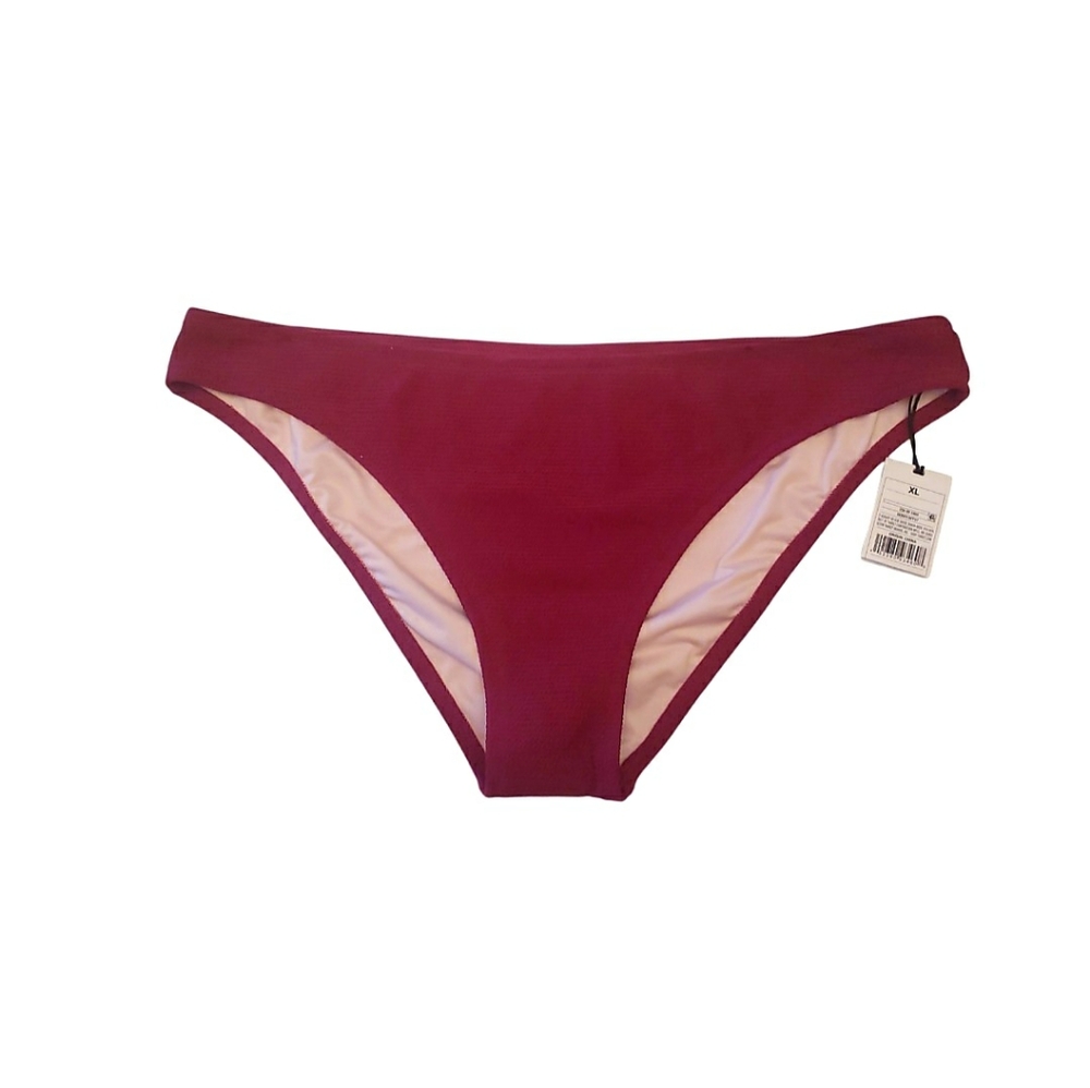 Shade & Shore Ribbed Bikini Bottom